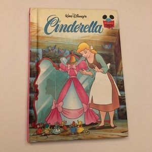 Vintage Cinderella Book (1995) Disney